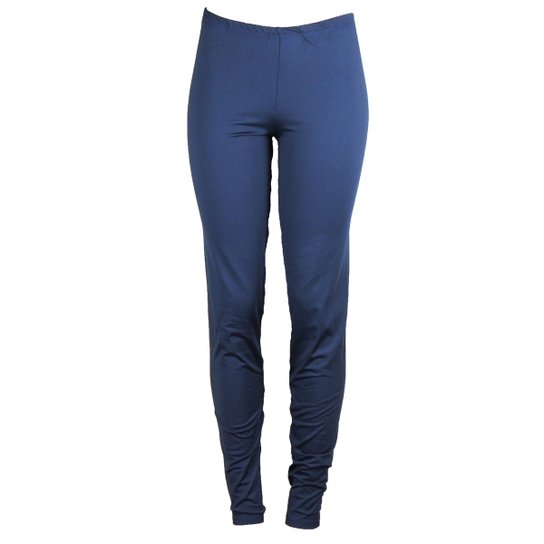 Calça Térmica Segunda Pele Thermo Premium Feminina - Marinho