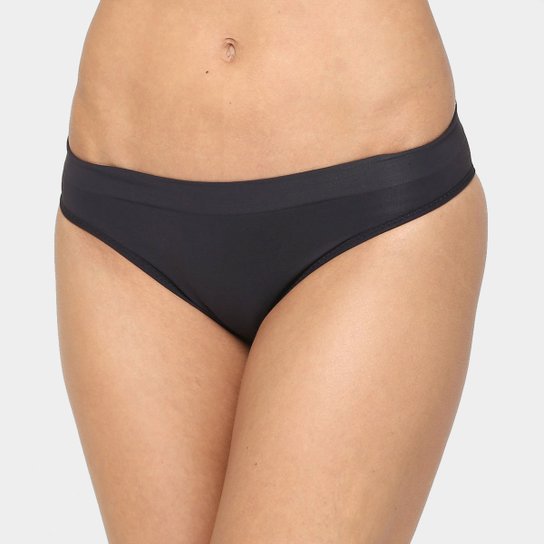 Calcinha Liz Tanga Sem Costura - Preto