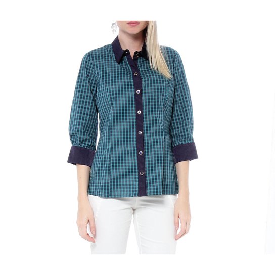 Camisa Xadrez - Moché - Verde