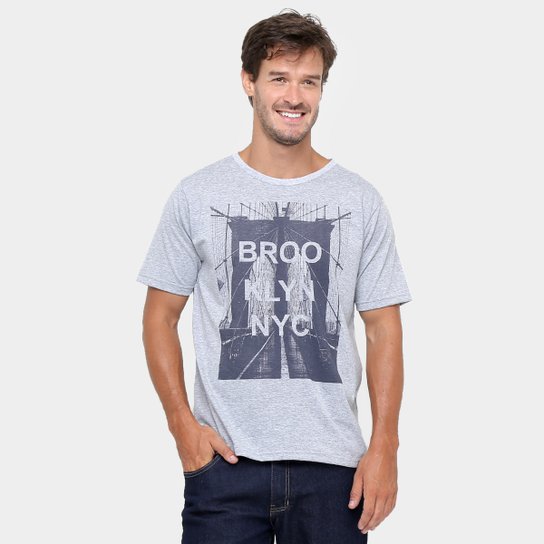 Camiseta Burn New York - Mescla