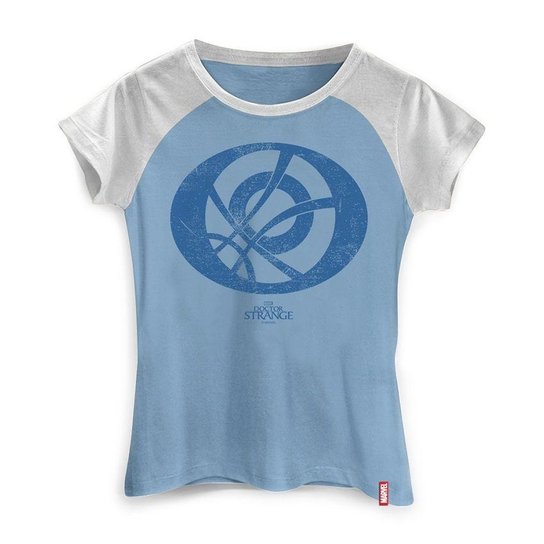 Camiseta Feminina Marvel Agamotto - Azul