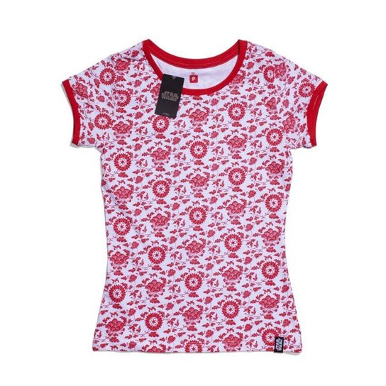 Camiseta Feminina Star Wars Empire Full Print - Vermelho