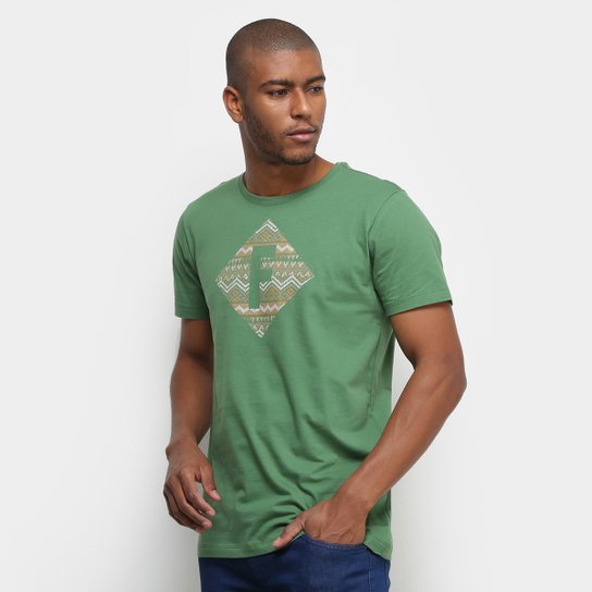 Camiseta Fórum Logo Masculina - Verde