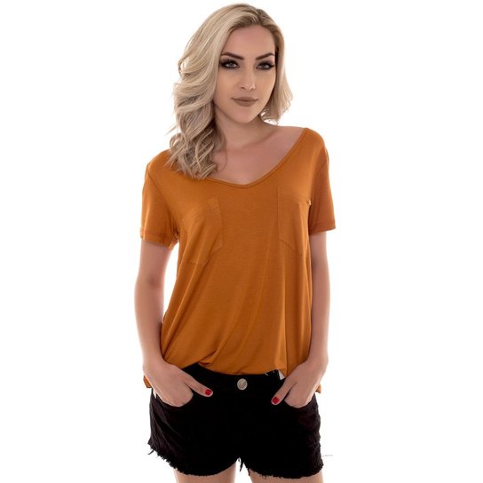 Camiseta Osmoze Casual - Laranja