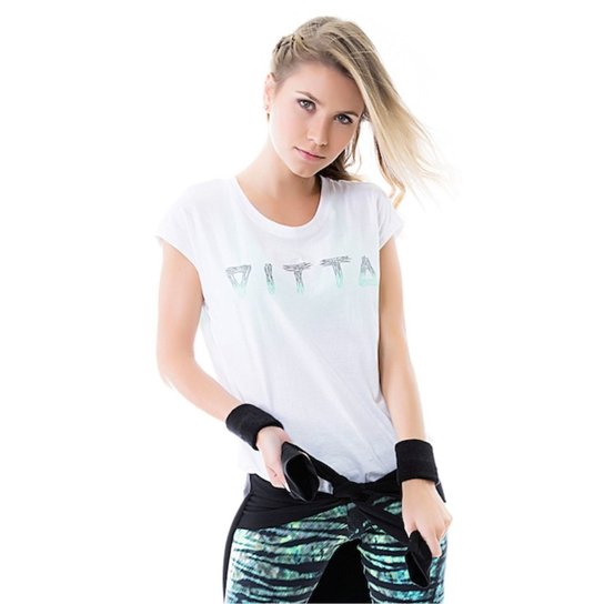 Camiseta Vitta Ampla - Branco