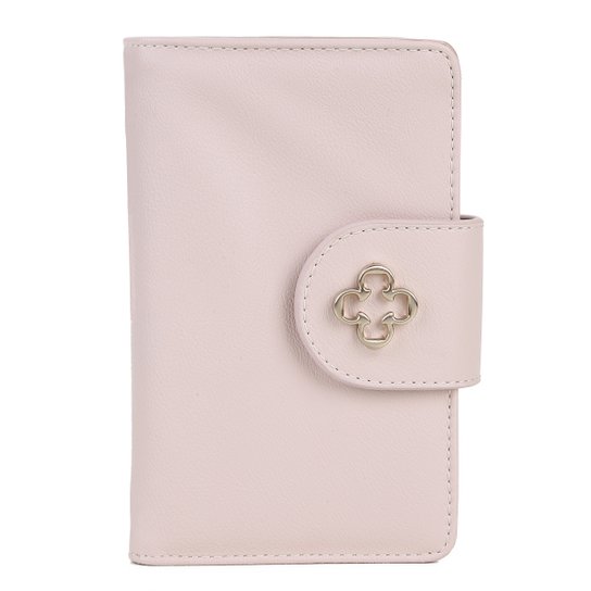 Carteira Capodarte Soft New Pele Feminina - Bege