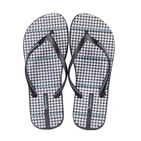 Chinelo Grendene Ipanema Temas V Feminino - Preto