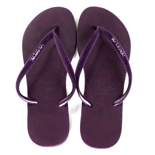 Chinelo Havaianas Slim Velvet - Roxo