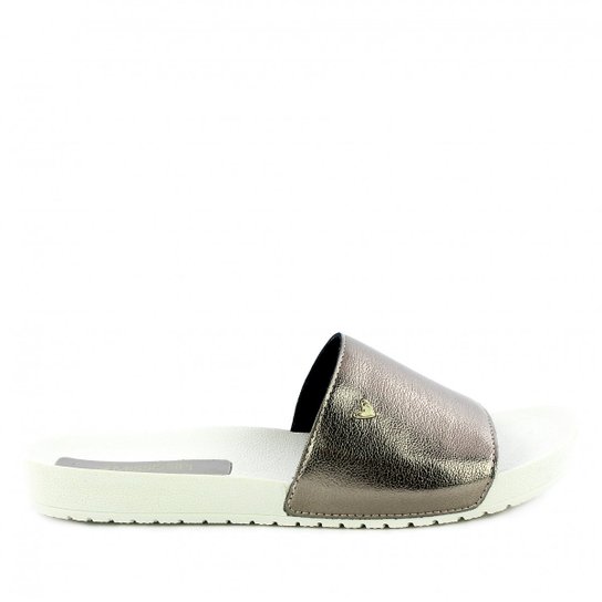 Chinelo Slide Mississipi X - Prata