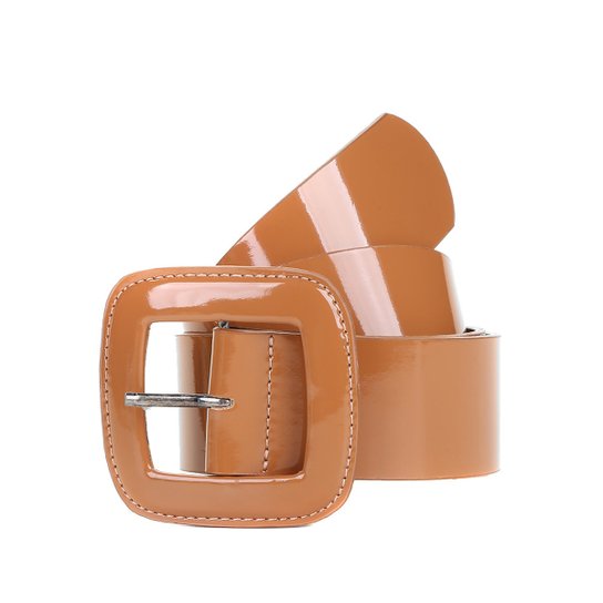 Cinto Luiza Barcelos Ecolux Feminino - Bege