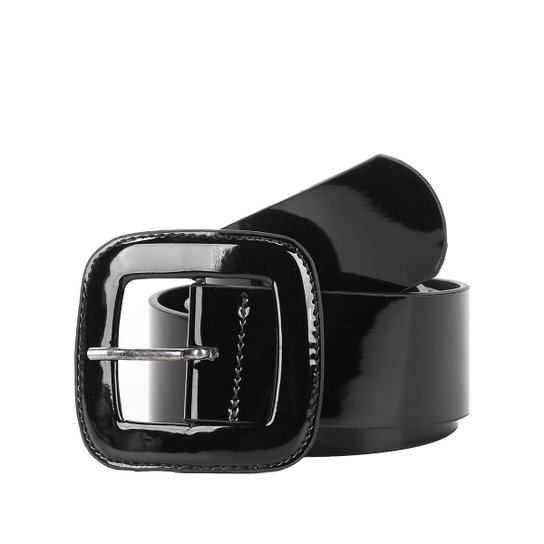 Cinto Luiza Barcelos Ecolux Feminino - Preto