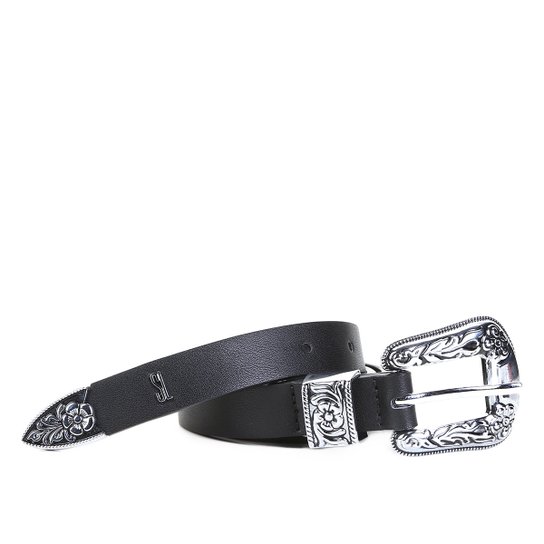 Cintos Santa Lolla Mestiço Feminino - Preto