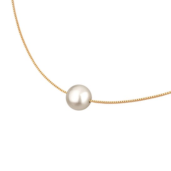 Colar com Pérola em Ouro 18k - Ouro