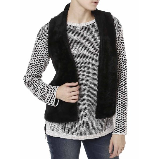 Colete Feminino - Preto