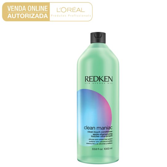 Condicionador Redken Clean Maniac Micellar 1000ml - Incolor