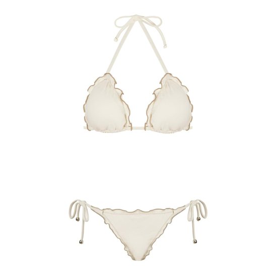 Conjunto de Biquíni Apsara ADHAYA Cherry - Off White