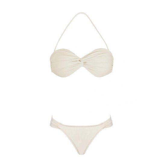 Conjunto de Biquíni Apsara Afrodite Cherry - Off White
