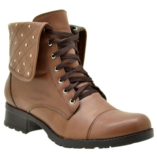 Coturno Atron 7502 Brandy Marron - Marrom