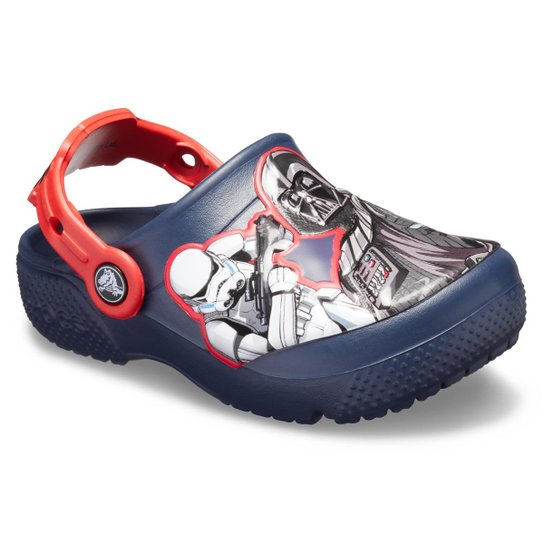 Crocs Infantil Funlab SW Dark Side Clog Kids Masculino - Azul