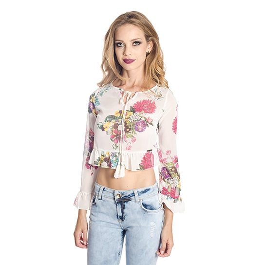 Cropped Colcci - Branco