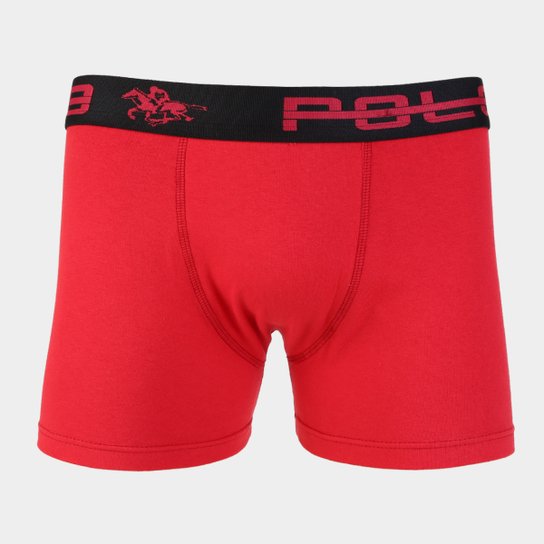Cueca Boxer Polo RG 518 - Vermelho