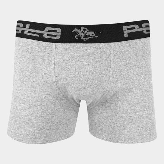 Cueca Boxer Polo RG 518 - Mescla
