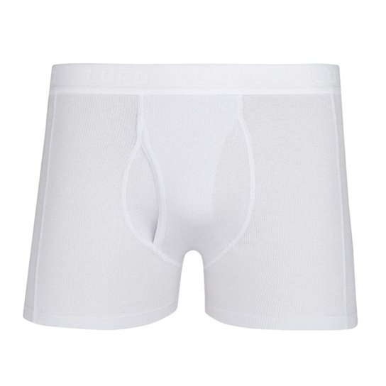 Cueca Lupo Boxer Abertura - Branco
