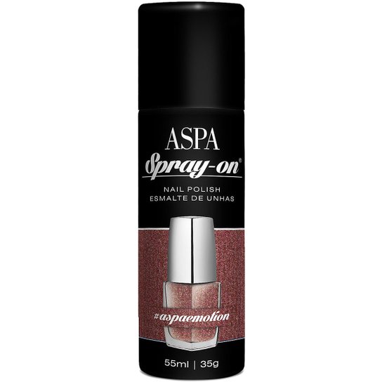 Esmalte Cintilante Aspa Spray On Emotion 55ml - Incolor