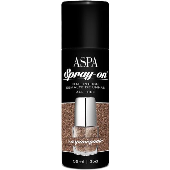Esmalte Cintilante Aspa Spray On Organic 55ml - Incolor