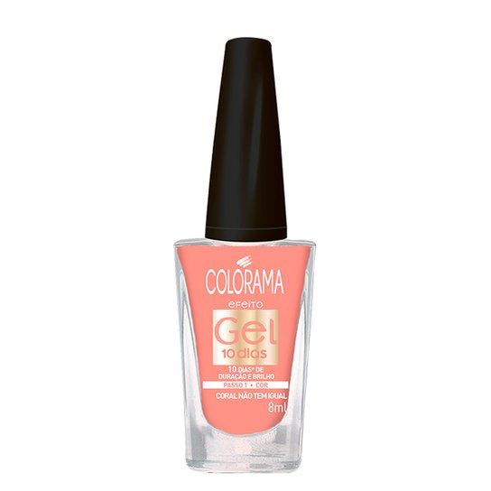 Esmalte Colorama Efeito Gel Coral Não Tem Igual 8ml - Incolor