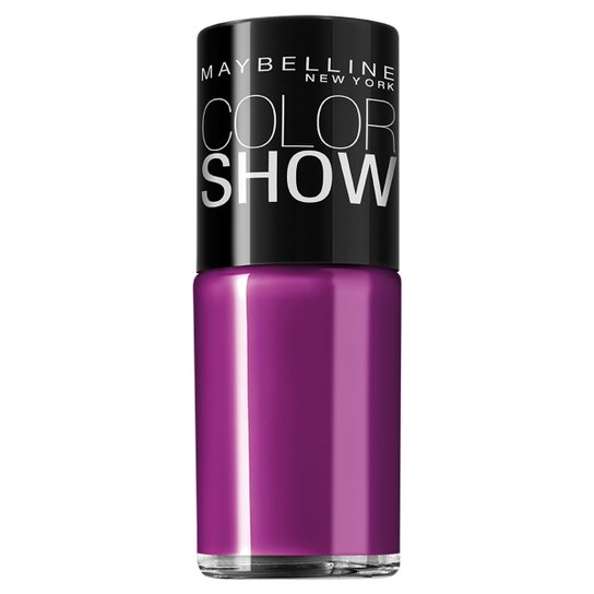 Esmalte Cremoso Maybelline Color Show Cor Purple Splash - Incolor