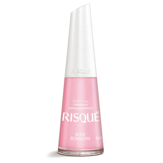 Esmalte Cremoso Risqué Rose Bombom 8 ml - Incolor