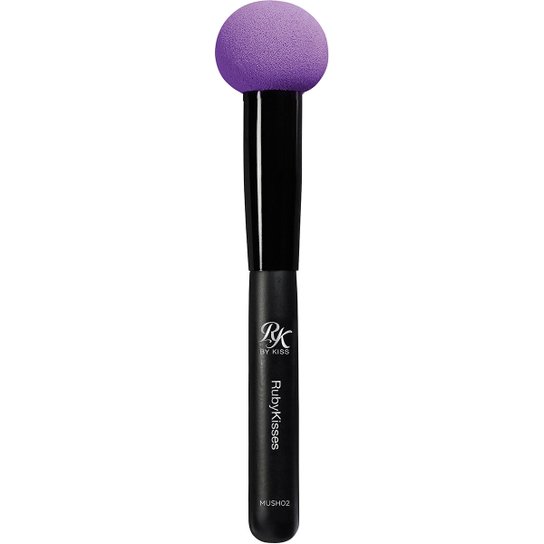 Esponja Redonda RK By Kiss - Preto+Roxo