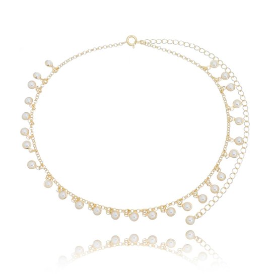 Gargantilha Drusi Choker Mini s - Pérola