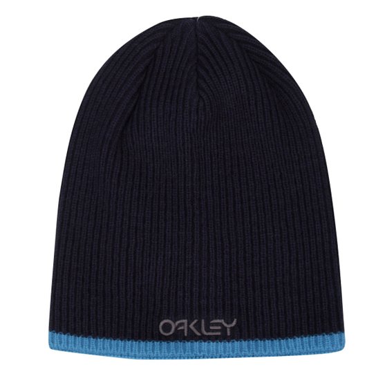 Gorro Oakley Factory Flip Beanie Masculino - Azul