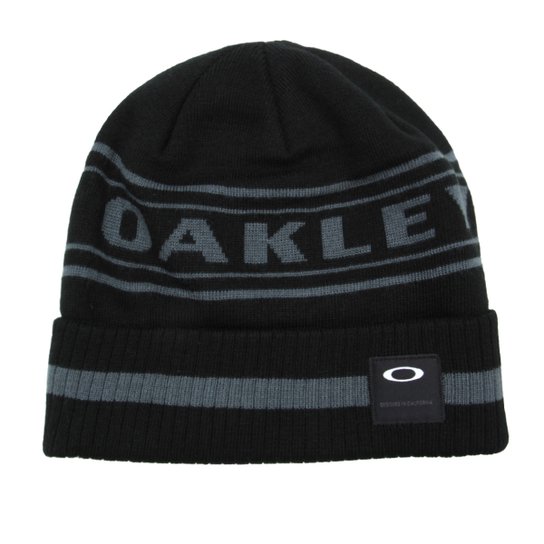 Gorro Oakley Rockgarden Cuff Beanie Masculino - Preto