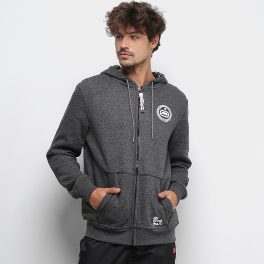 Jaqueta Ecko Masculina - Preto+Cinza