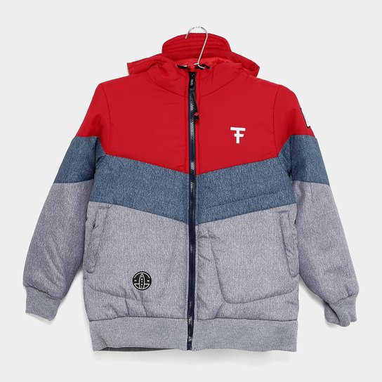 Jaqueta Infantil Fatal Colors Masculina - Vermelho