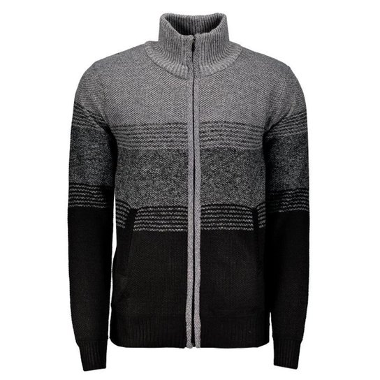 Jaqueta John Taylor Tricolor Masculino - Preto