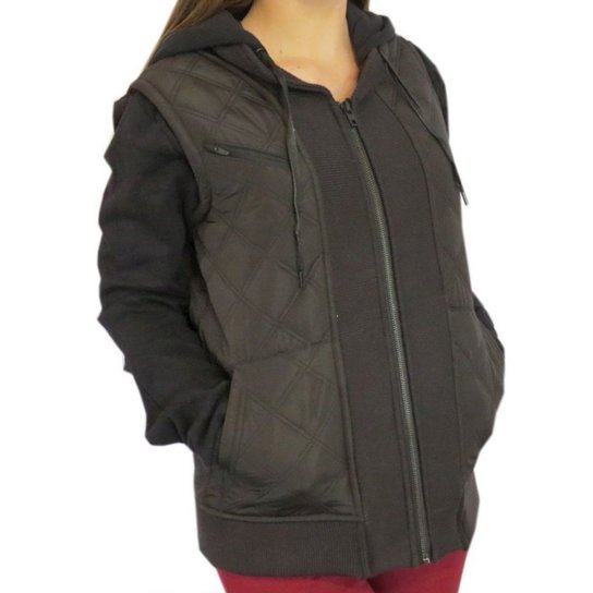 Jaqueta Rocky Jacket Hurley Feminina - Preto