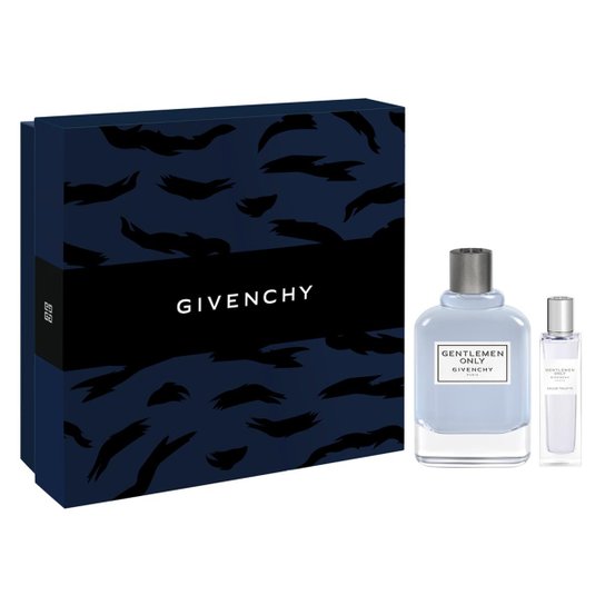 Kit 1 Perfume Gentleman Givenchy Masculino Eau de Parfum 100ml + 1 Travel Gentleman Givenchy 15ml - Incolor