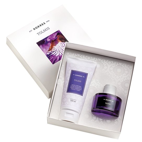 Kit Perfume Feminino Korres Tolmis Deo Parfum 75ml + Hidratante Corporal 150ml - Incolor