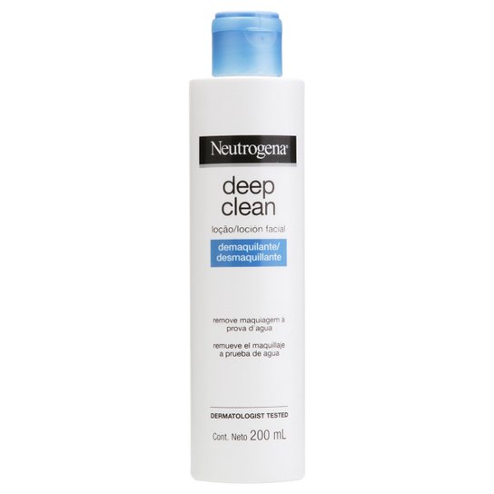 Loção Demaquilante Neutrogena Deep Clean 200ml - Incolor