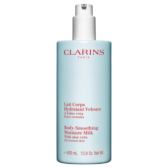 Loção Hidratante Corporal Clarins Moisture Rich Body Milk 400ml - Incolor