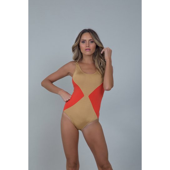 Maiô Nanui Swim Regata Helô - Dourado