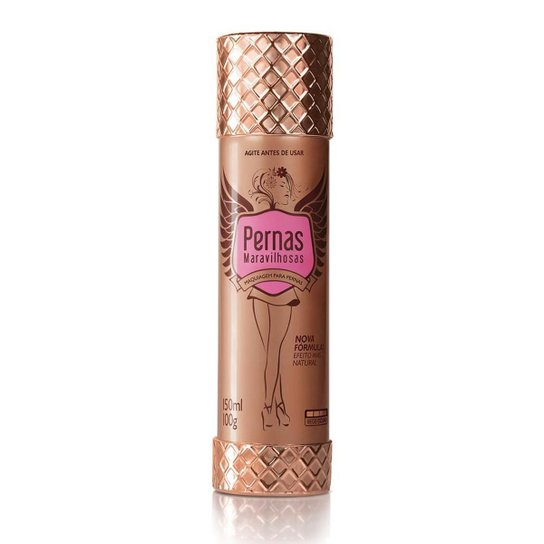 Maquiagem Pernas Maravilhosas - 150 ml - Bege Escuro