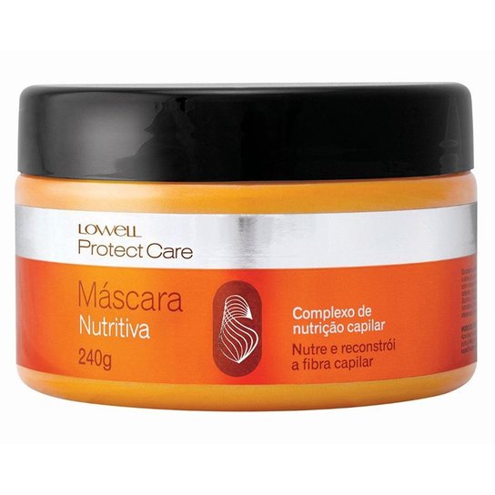 Máscara Nutritiva 240g Protect Care Lowell - Incolor
