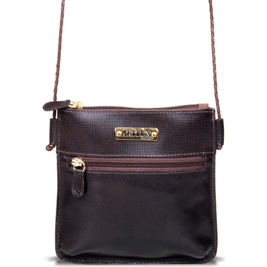 Mini Bolsa Transversal - Café