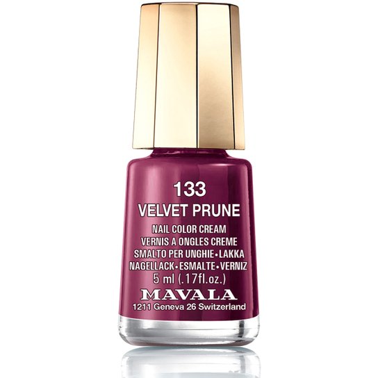 Mini Esmalte Mavala Color Velvet Prune - Incolor