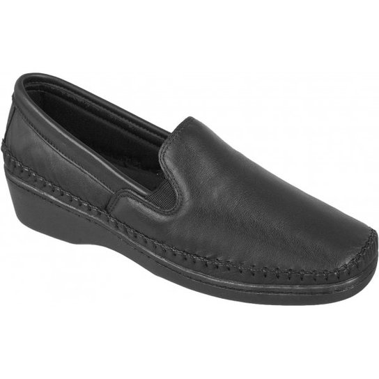 Mocassim Difranca Dan Flex Confort Feminino - Preto